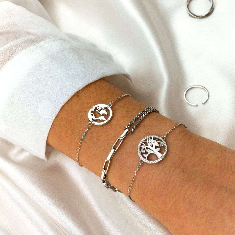 "Dual Design" Bracelet - Milas Jewels Shop