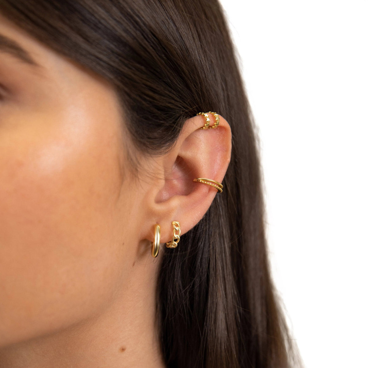 "Ear Cuff - Clipper" Earrings - Milas Jewels Shop