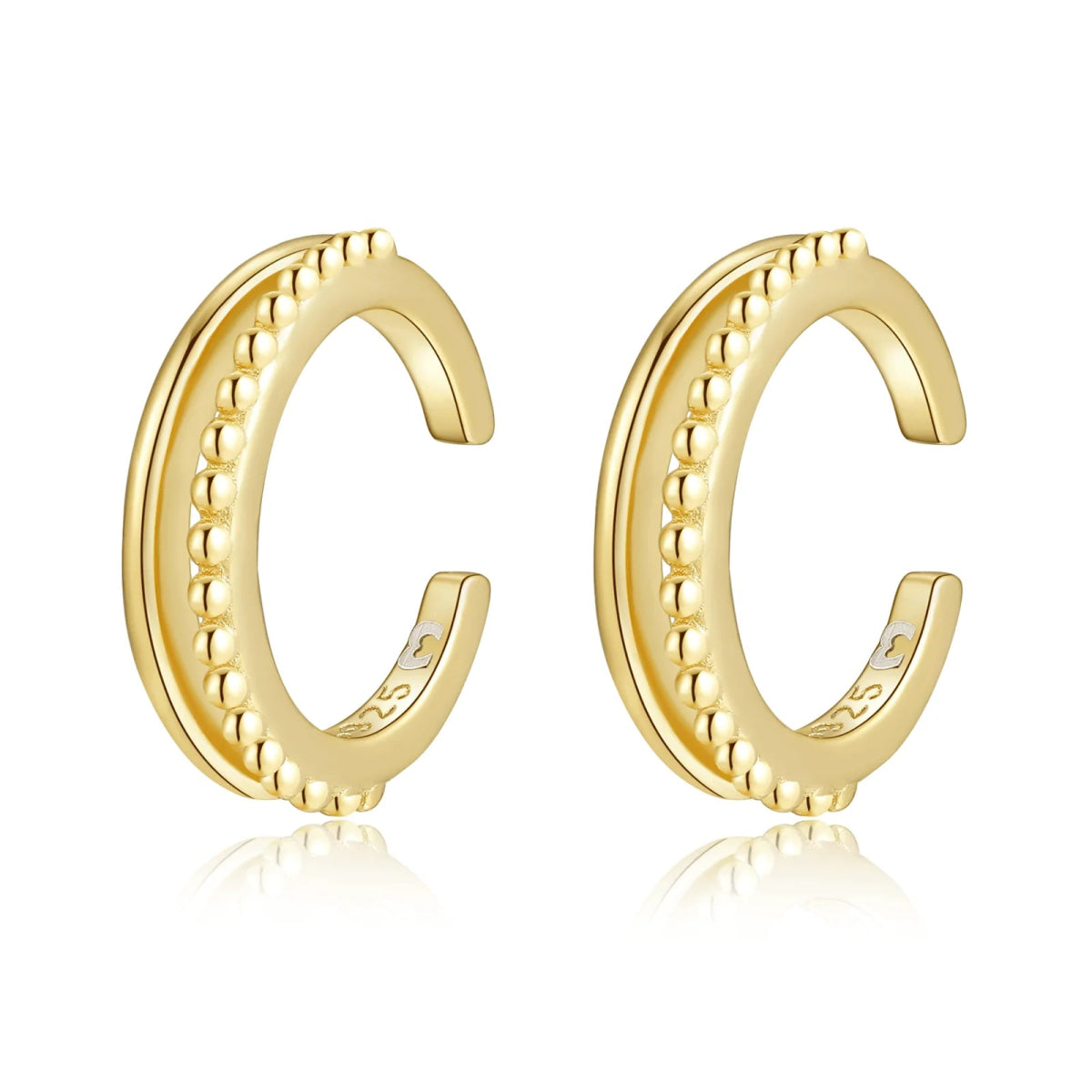 "Ear Cuff - Clipper" Earrings - Milas Jewels Shop