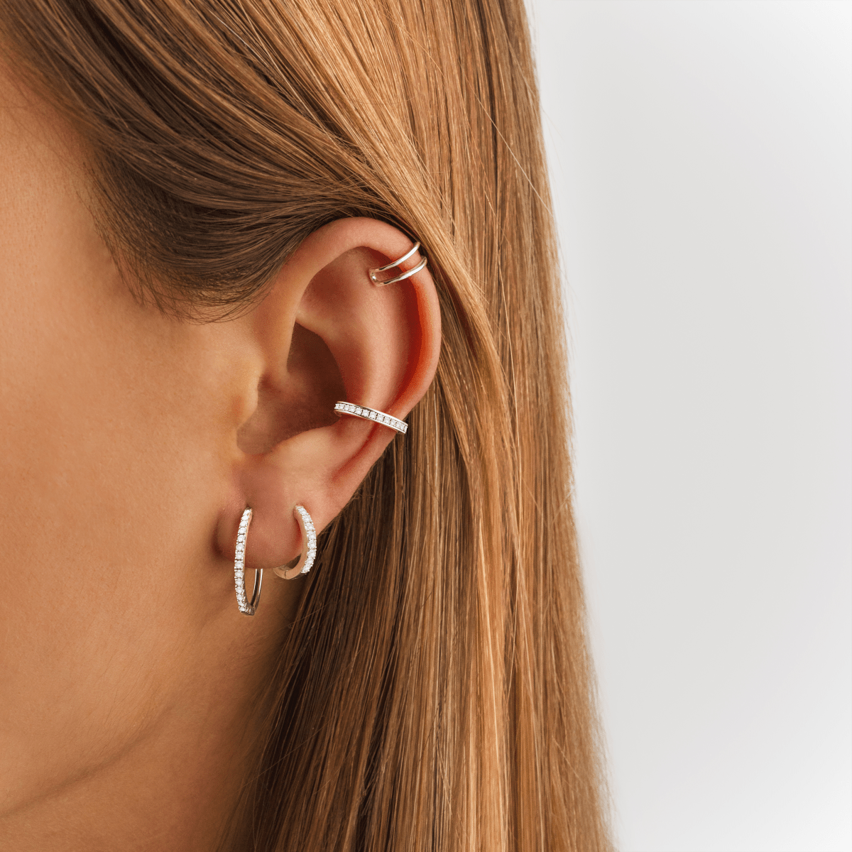 "Ear Cuff - Glitter" Earrings - Milas Jewels Shop