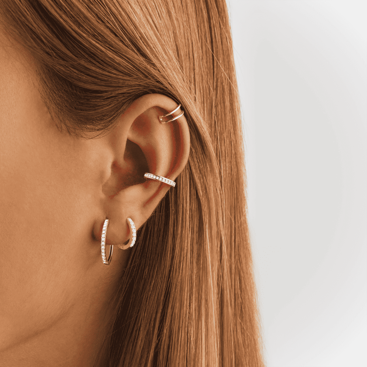 "Ear Cuff - Glitter" Earrings - Milas Jewels Shop