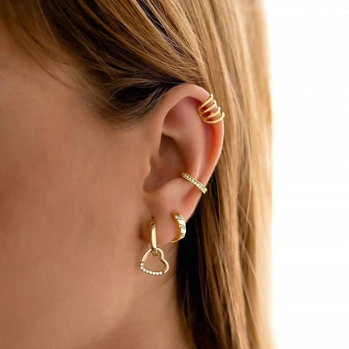 "Ear Cuff - Glitter" Earrings - Milas Jewels Shop
