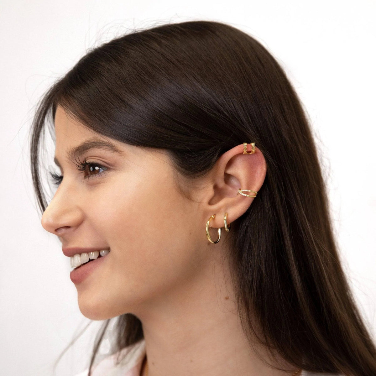 "Ear Cuff - Lux" Earrings - Milas Jewels Shop