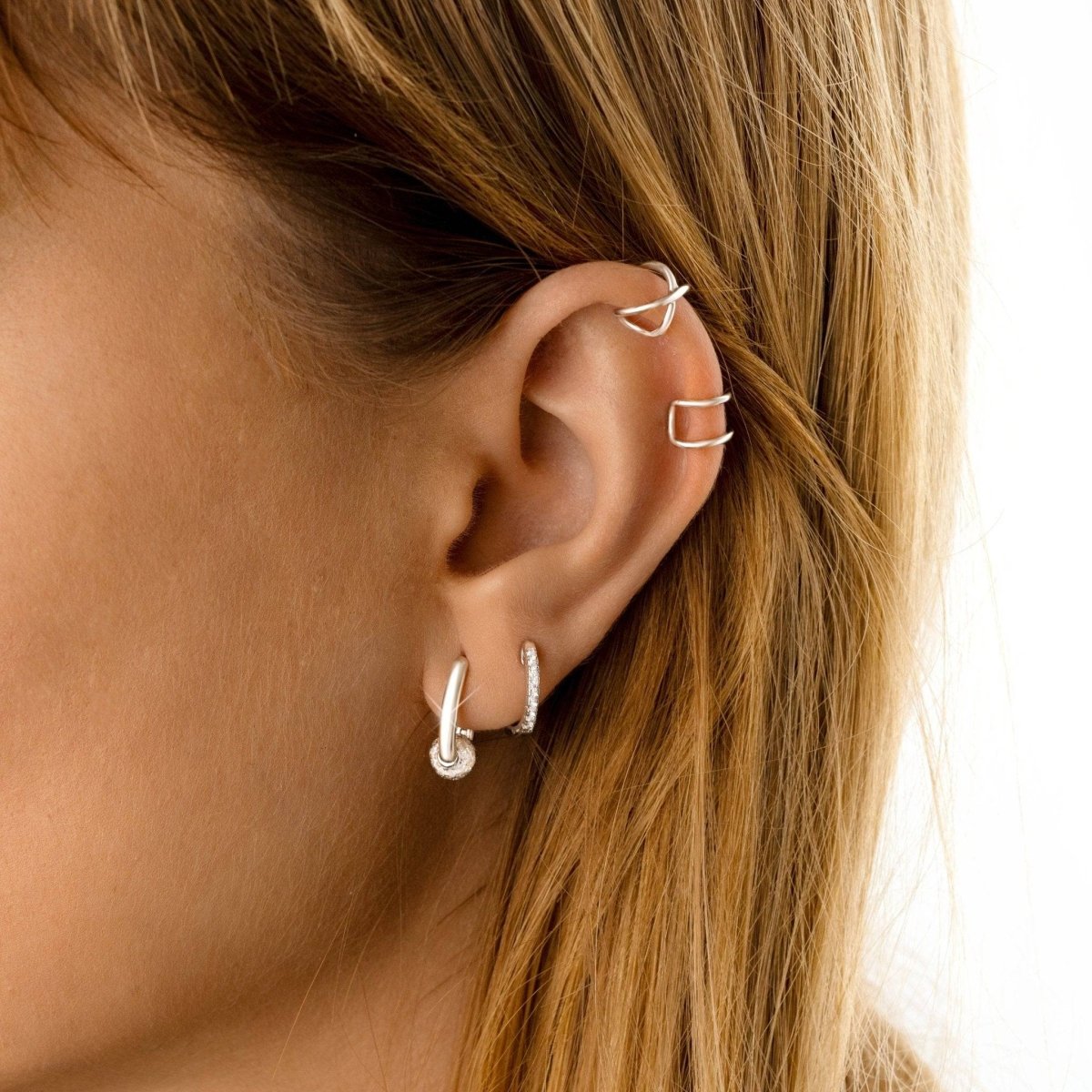 "Ear Cuff - Nexus" Earrings - Milas Jewels Shop