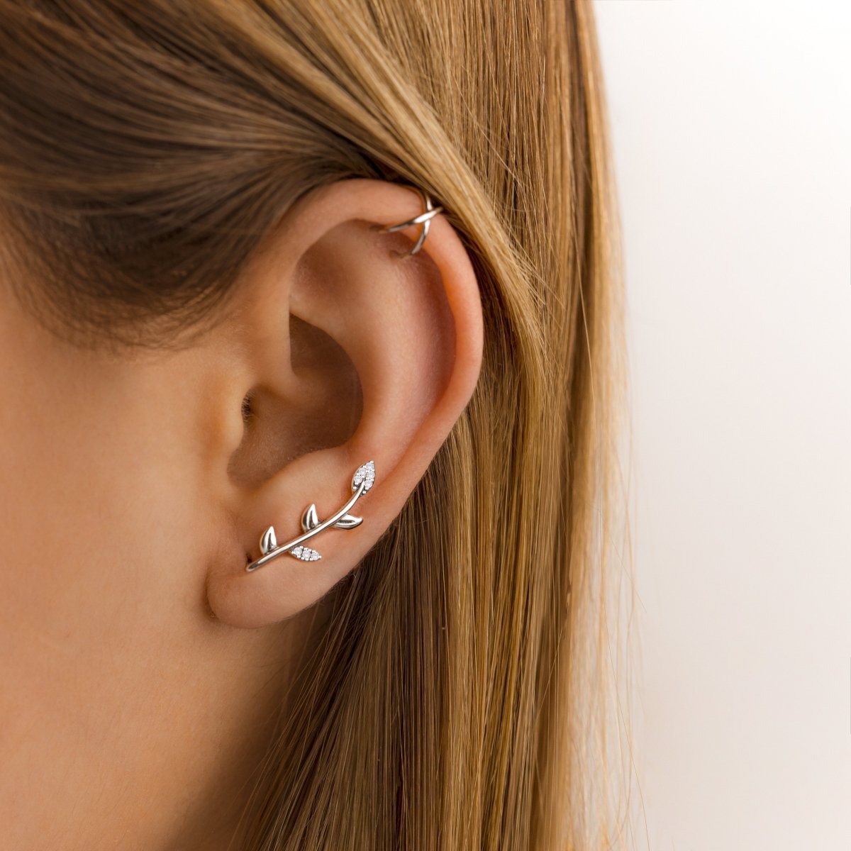 "Ear Cuff - U" Earrings - Milas Jewels Shop