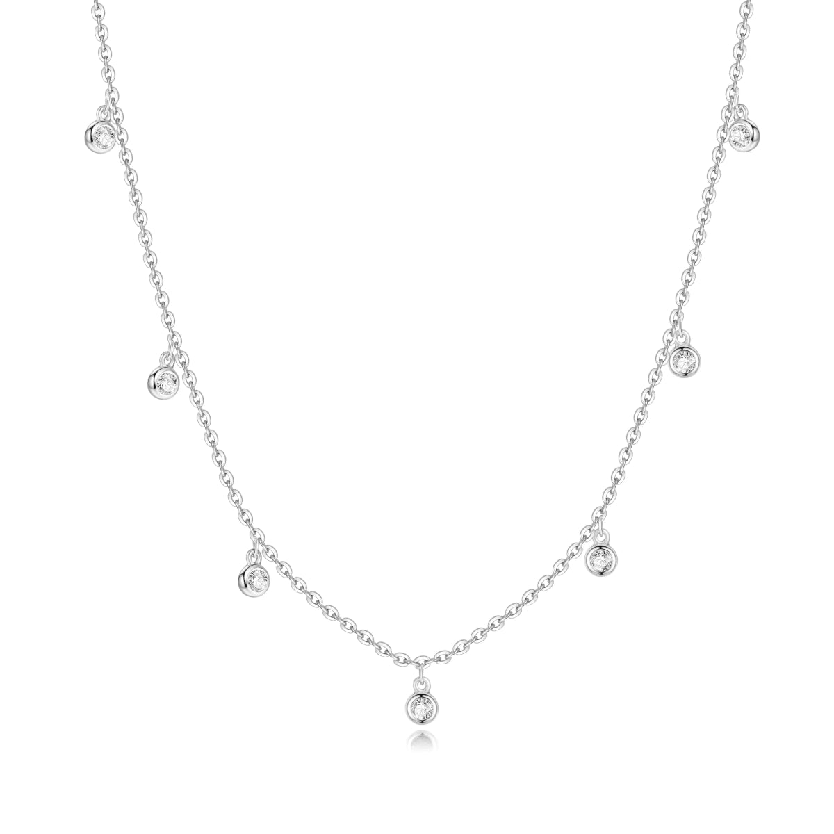 "Elegant Crystal" Necklace - Milas Jewels Shop