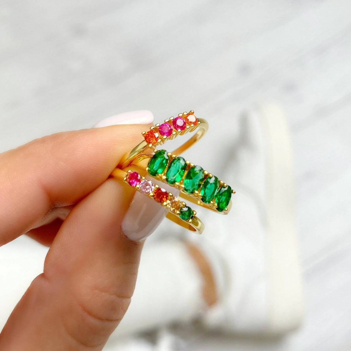 "Emerald" Ring - Milas Jewels Shop