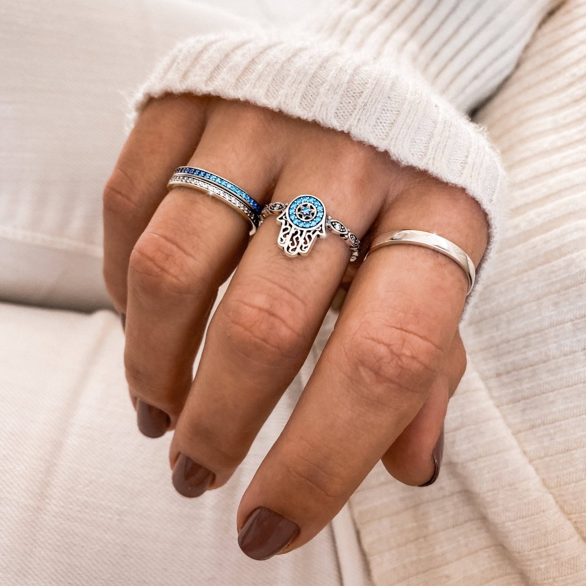 "Fatima's Hand" Ring - Milas Jewels Shop
