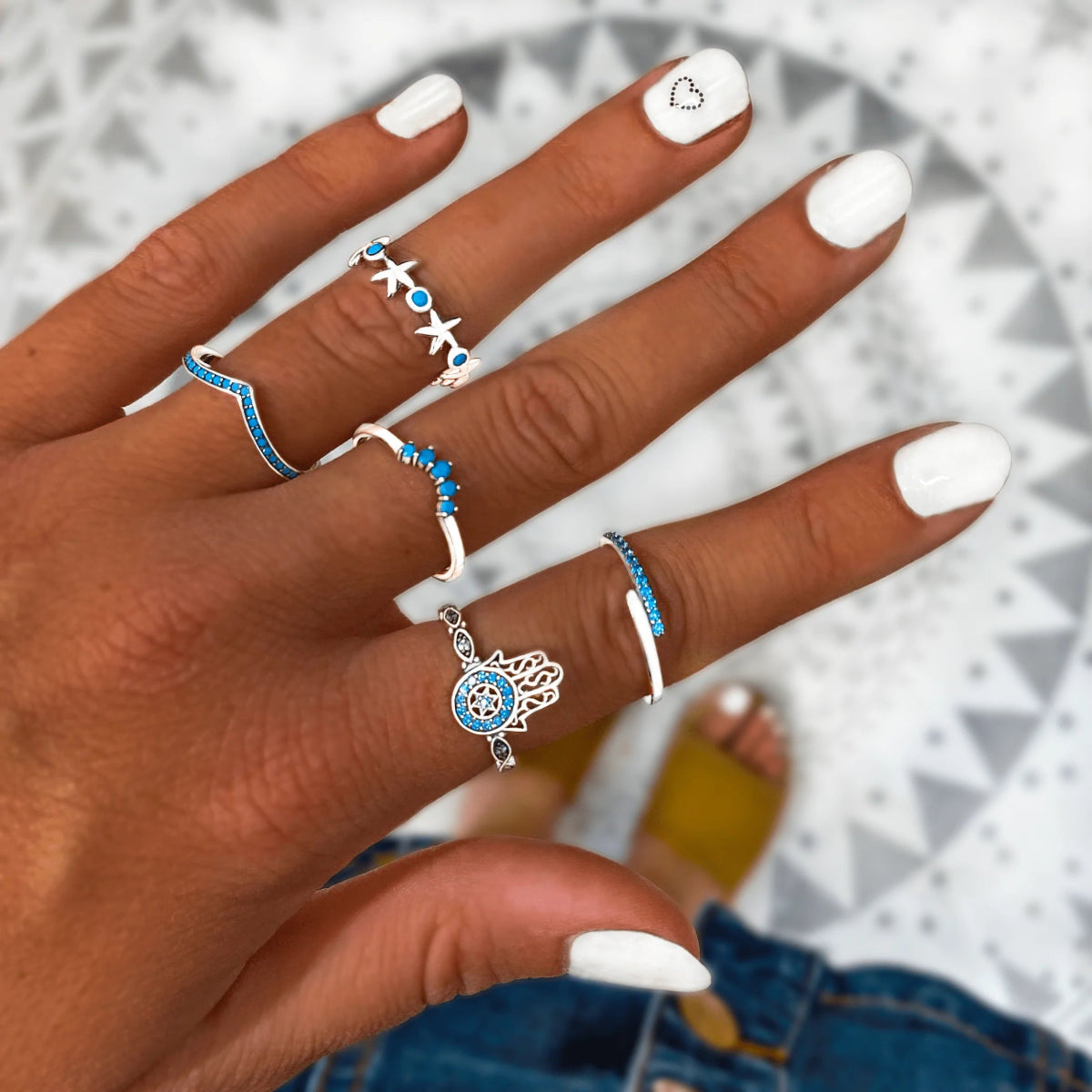 "Fatima's Hand" Ring - Milas Jewels Shop