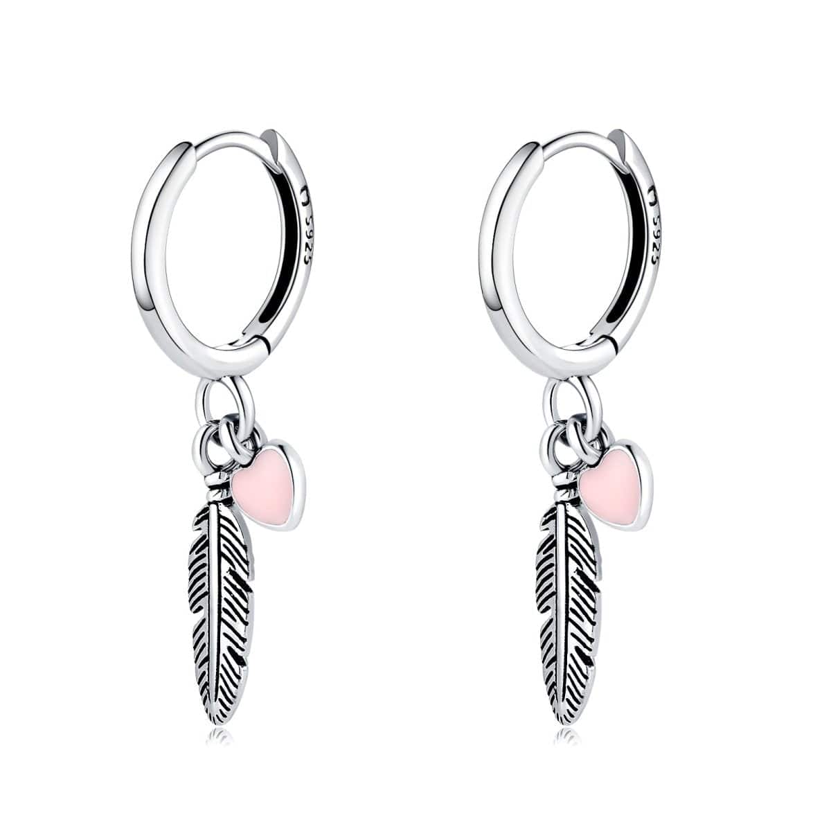 "Feathers of Love" Earrings - Milas Jewels Shop