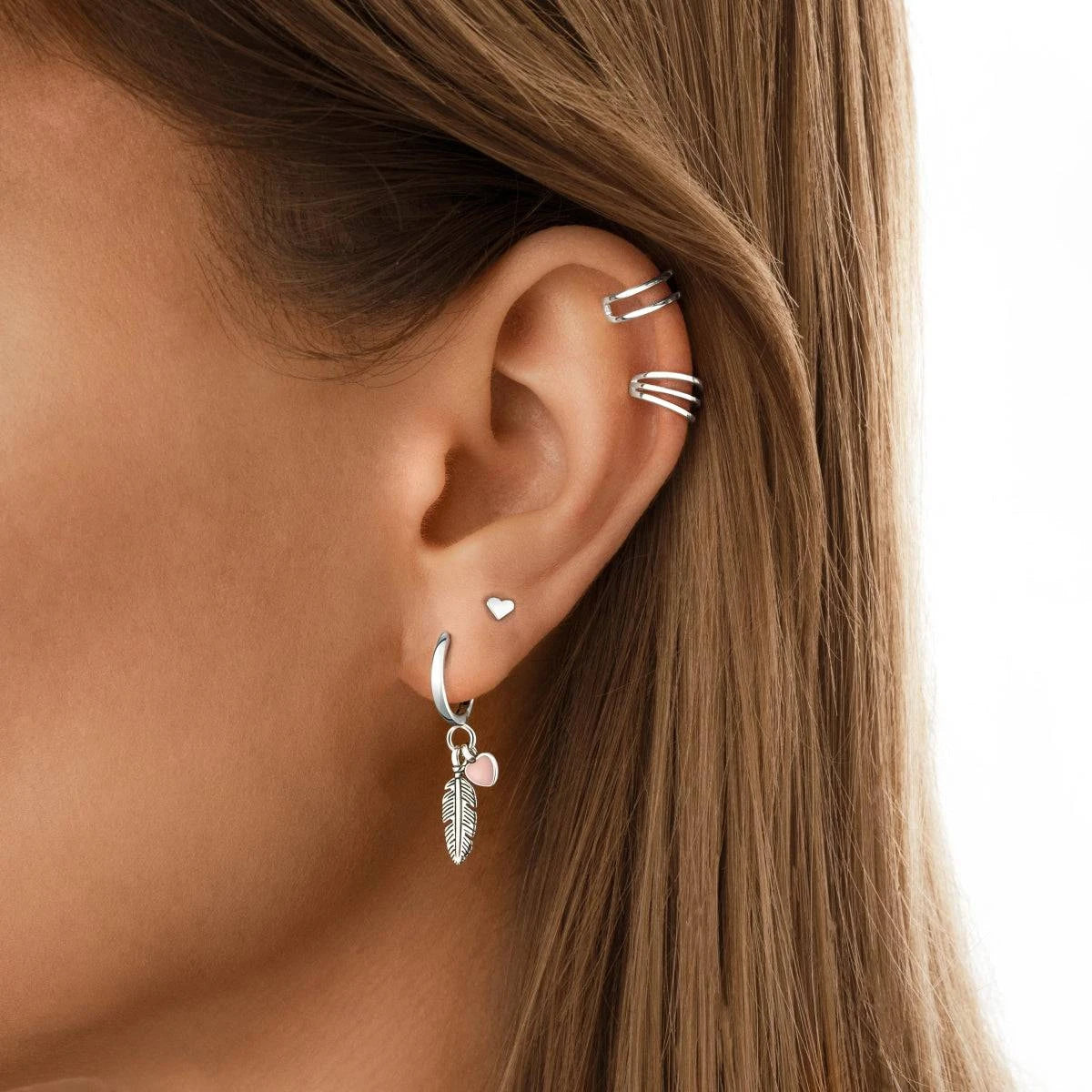 "Feathers of Love" Earrings - Milas Jewels Shop