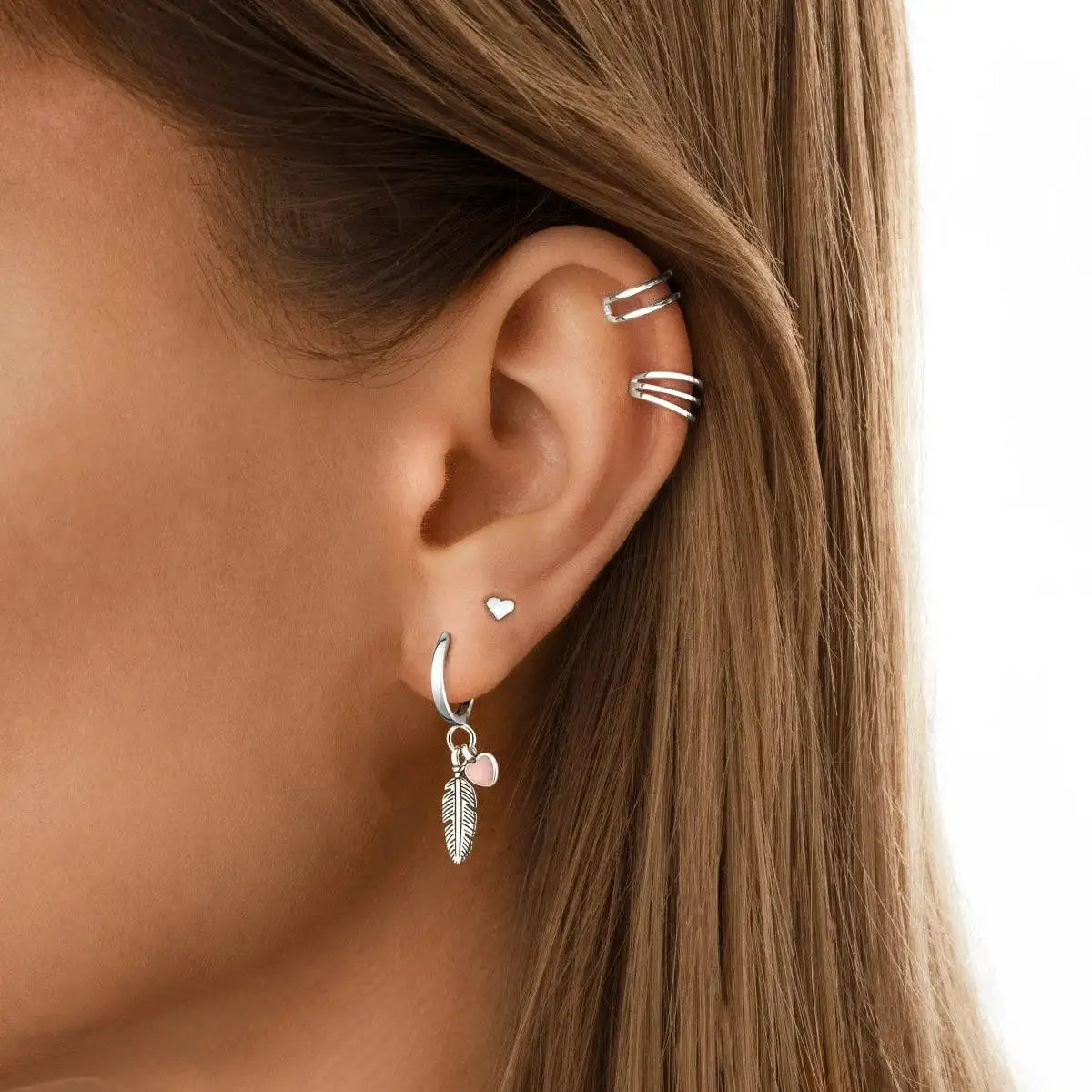 "Feathers of Love" Earrings - Milas Jewels Shop