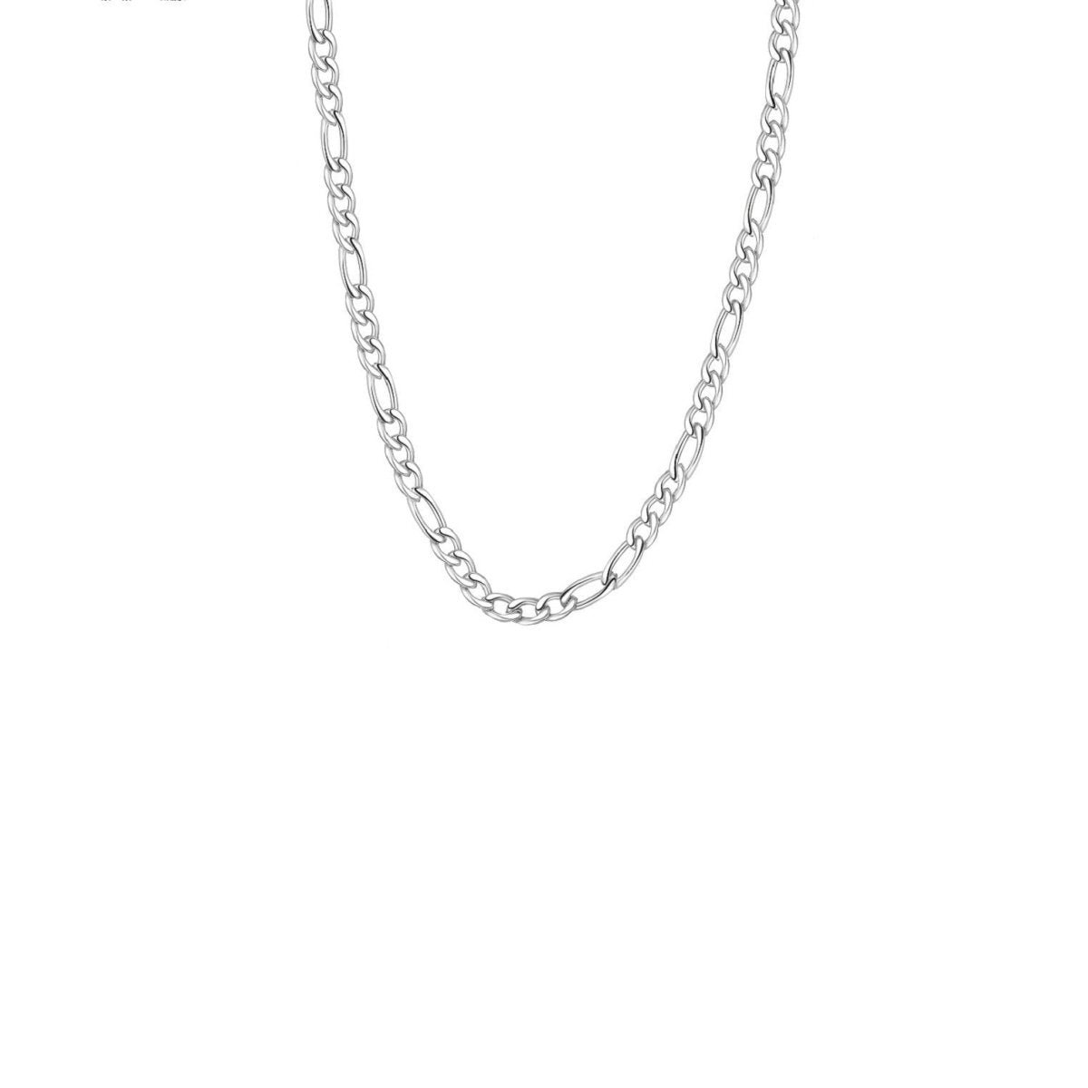 "Figaro Double" Chain Necklace - Milas Jewels Shop
