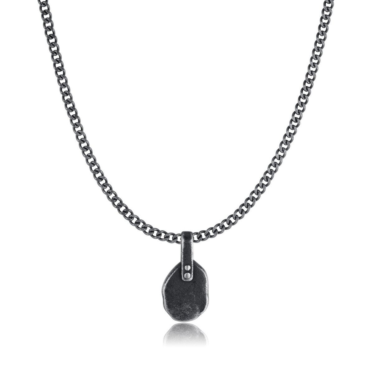 "Flagstone" BRAVE Men's Necklace - Milas Jewels Shop
