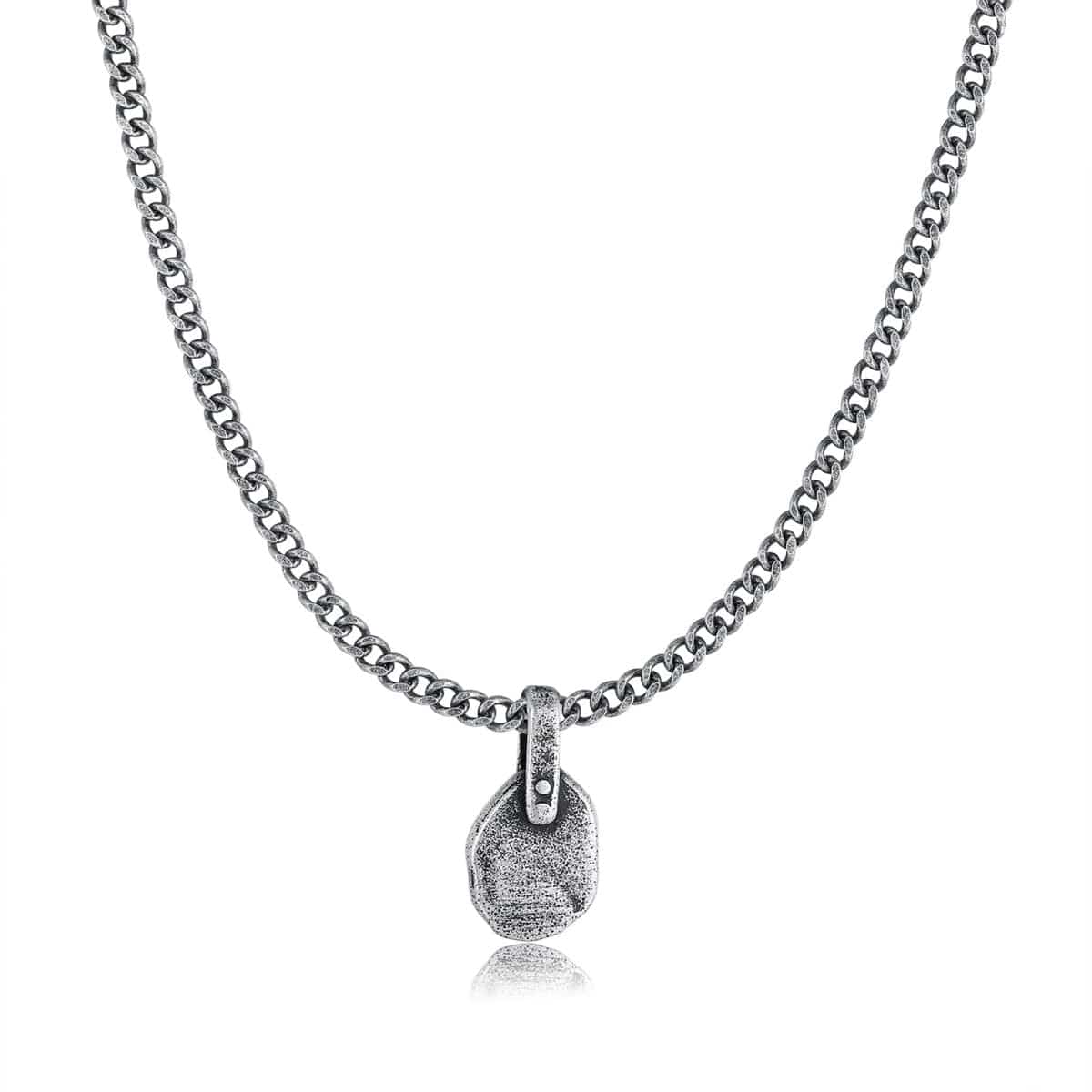 "Flagstone" BRAVE Men's Necklace - Milas Jewels Shop