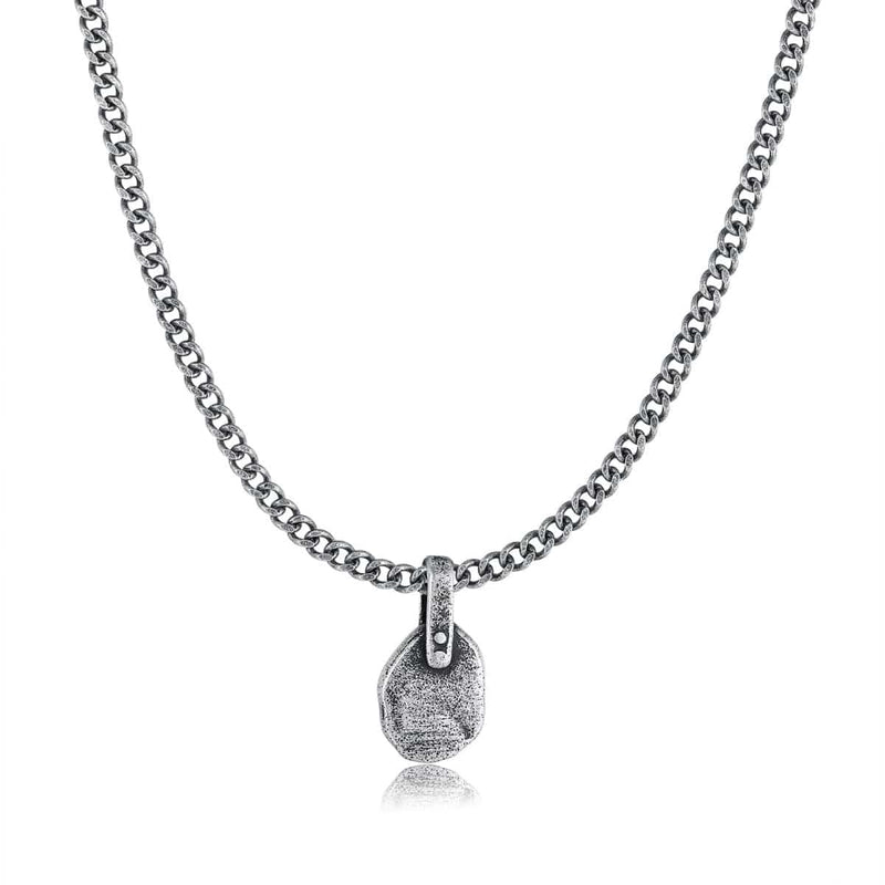 "Flagstone" BRAVE Men's Necklace - Milas Jewels Shop