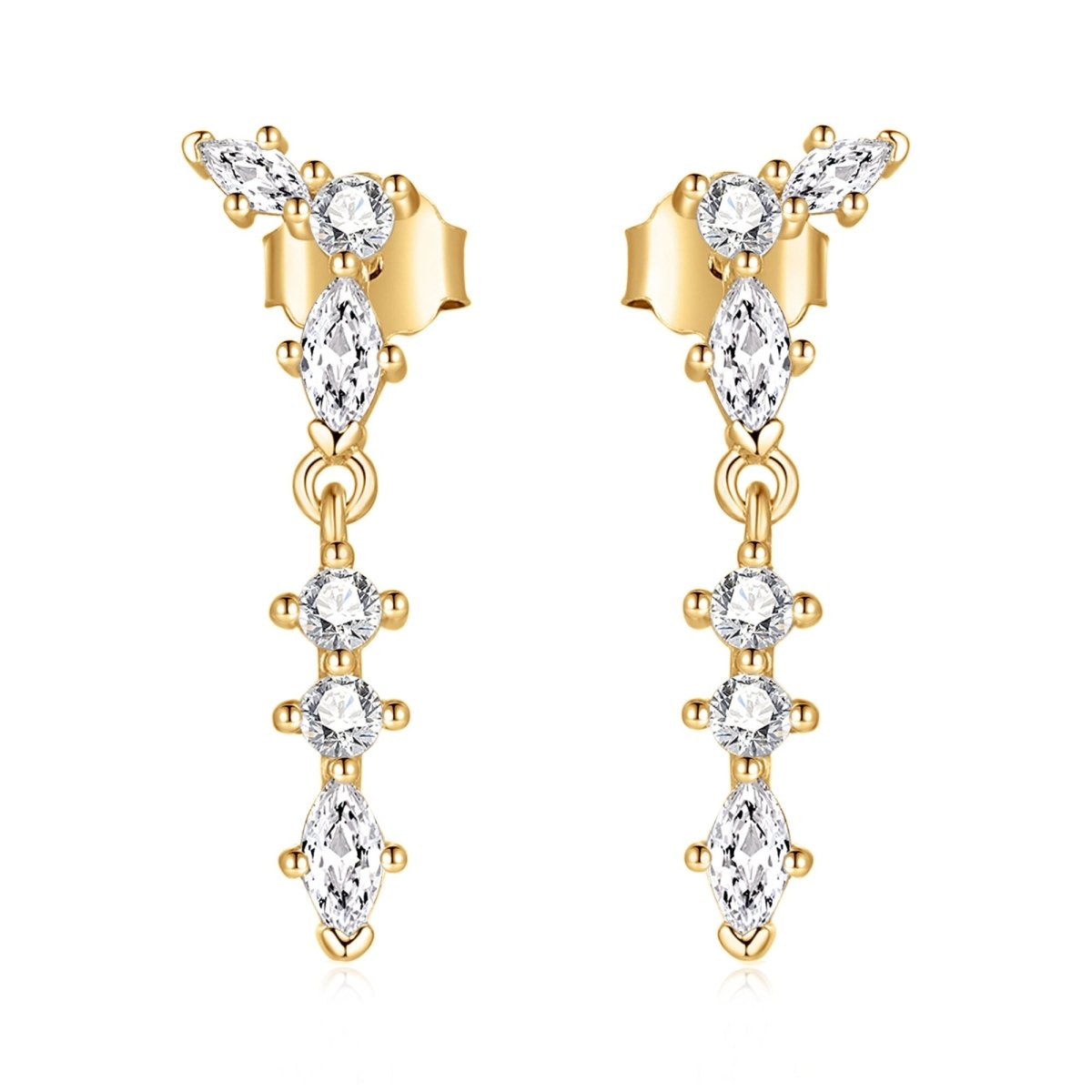"Flamant" Earrings - Milas Jewels Shop