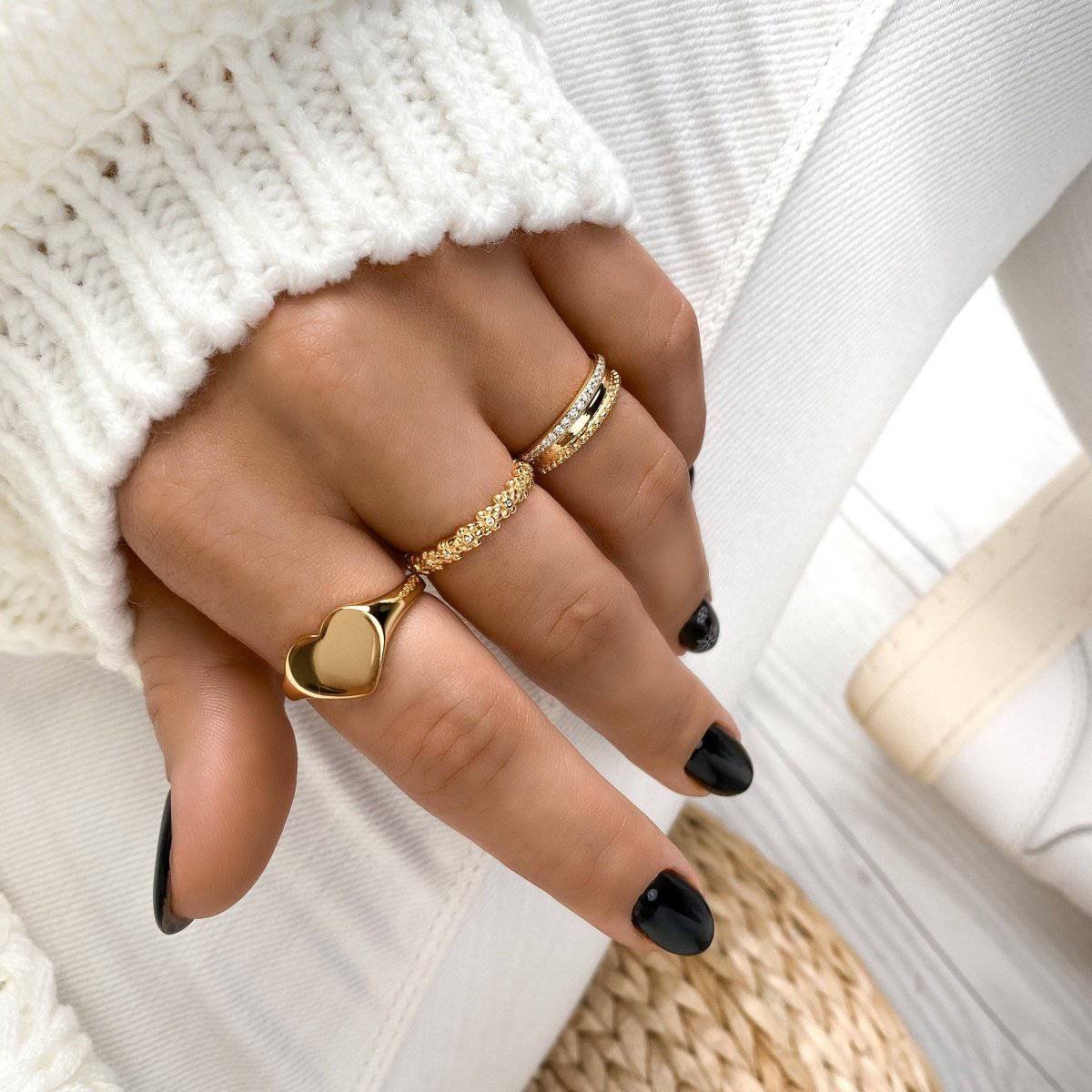 "Flowered" Ring - Milas Jewels Shop
