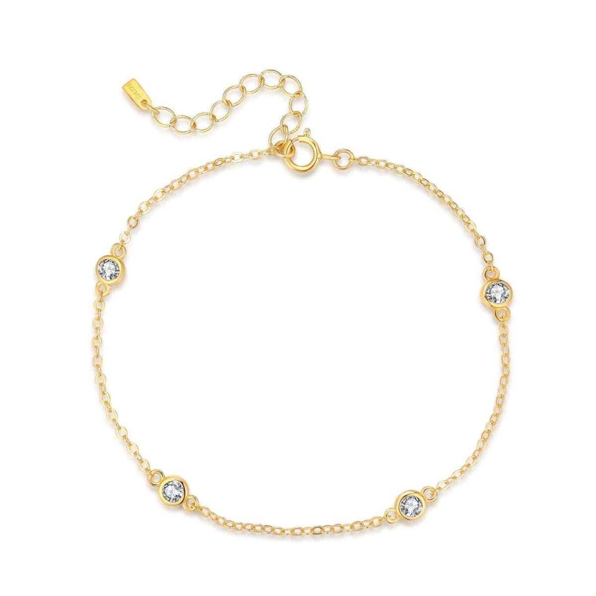 "Four Diamonds" Bracelet - Milas Jewels Shop