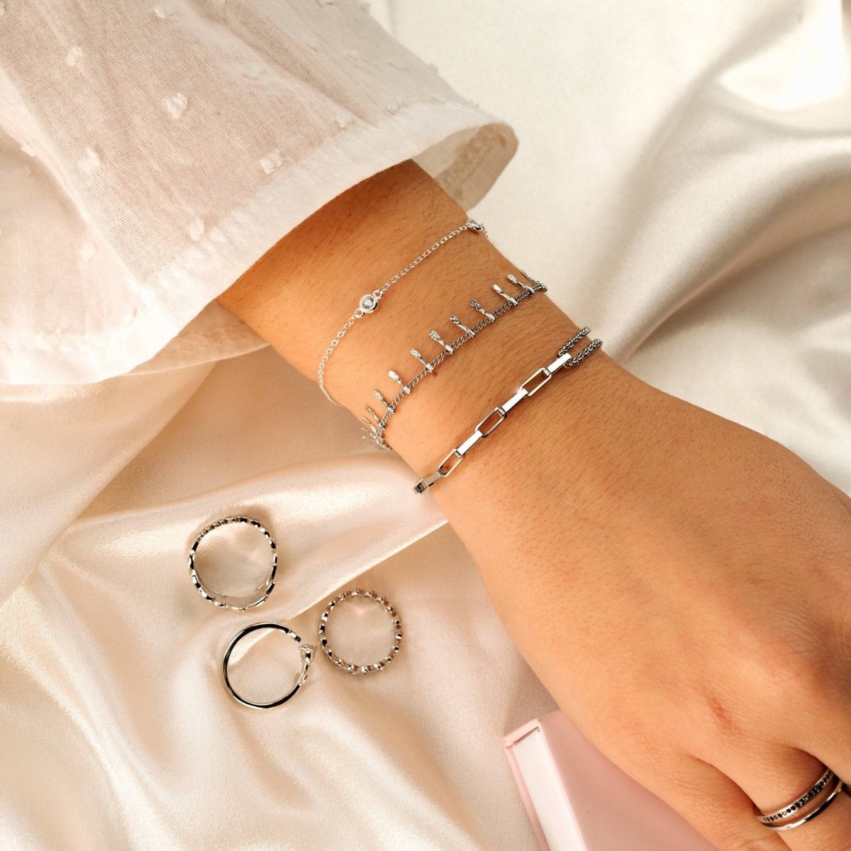 "Four Diamonds" Bracelet - Milas Jewels Shop