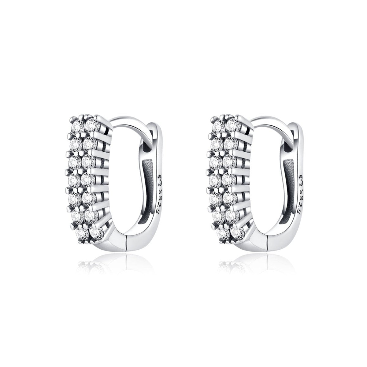 "Full Diamonds" Earrings - Milas Jewels Shop