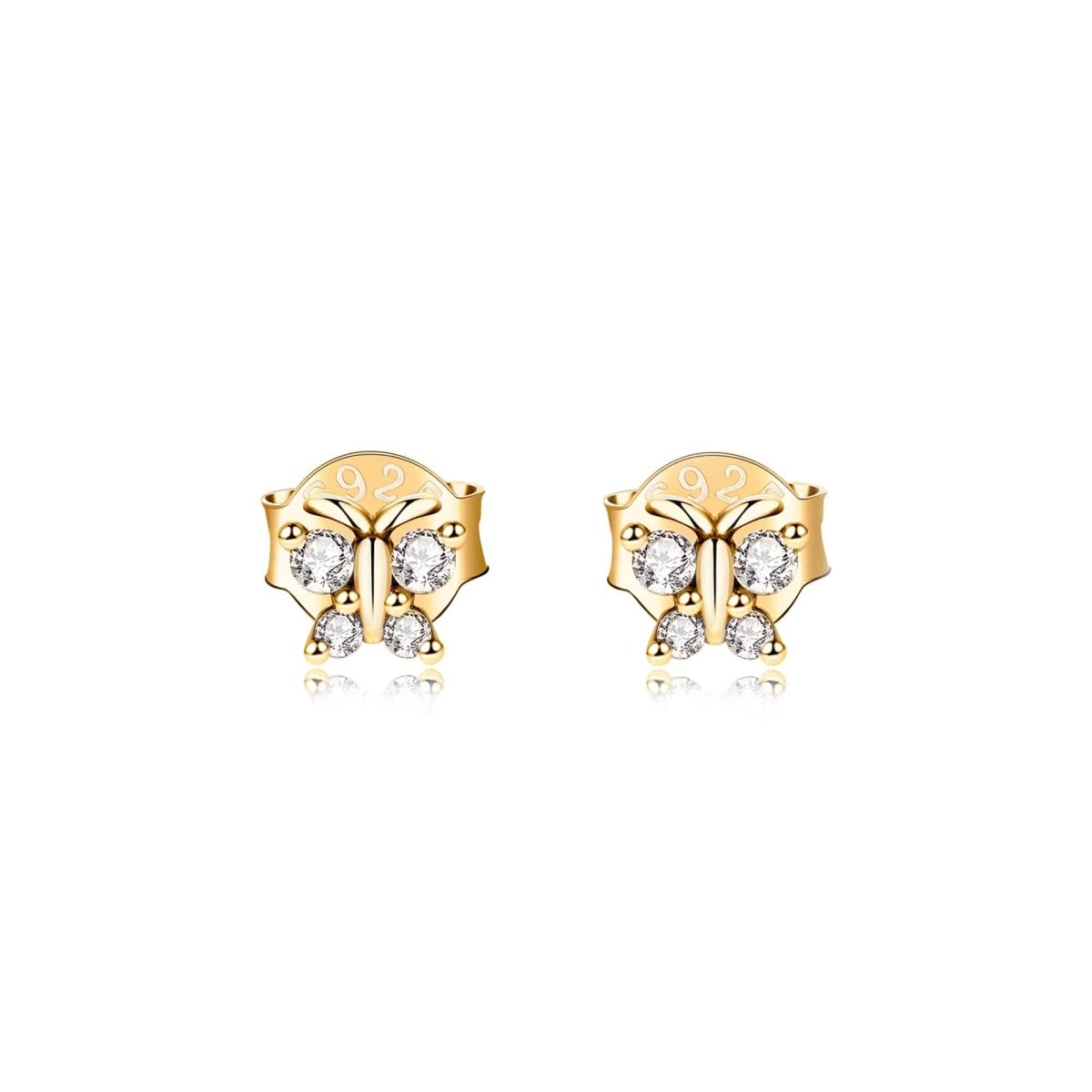 "Glittering Butterflies" Earrings - Milas Jewels Shop