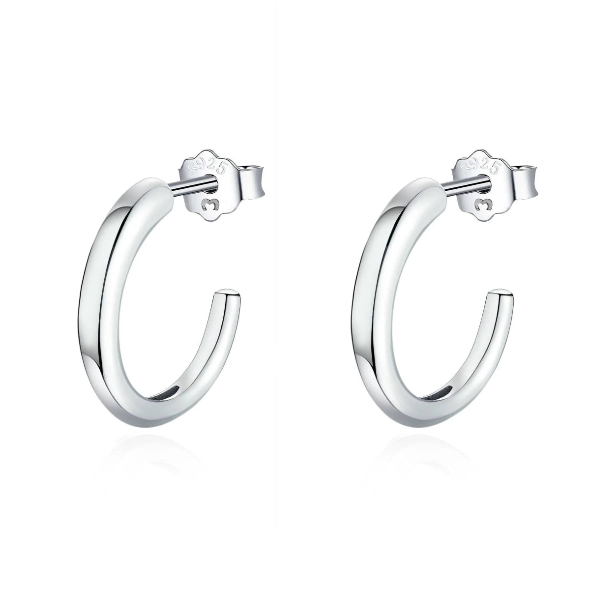 "Half Ring Basic" Earrings - Milas Jewels Shop