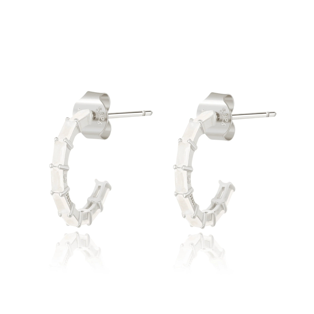 "Half Ring Clarion" Earrings - Milas Jewels Shop