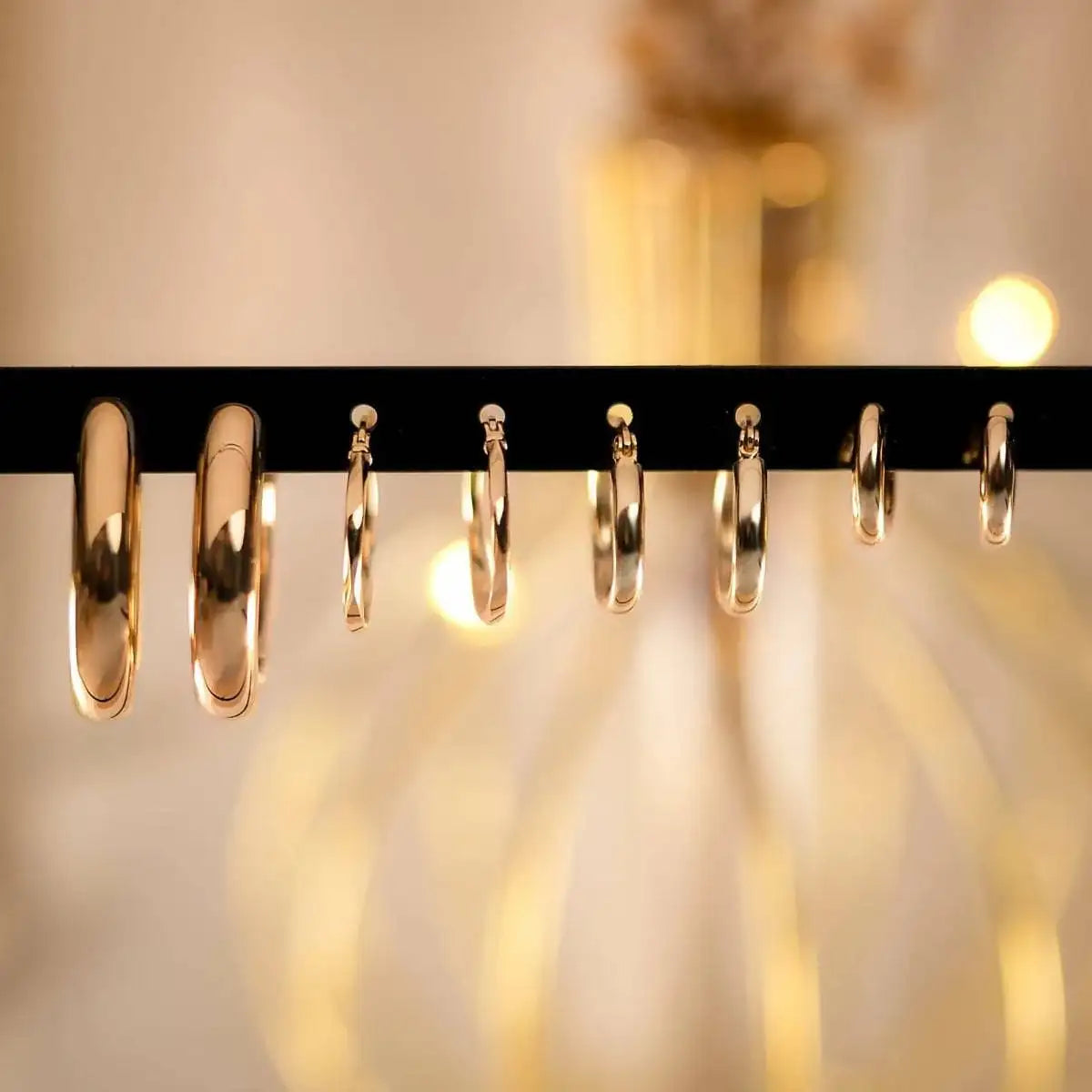 "Half Ring Lumina" Earrings - Milas Jewels Shop