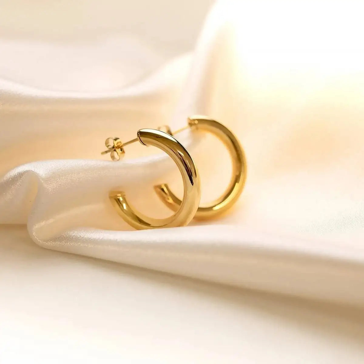 "Half Ring Lumina" Earrings - Milas Jewels Shop