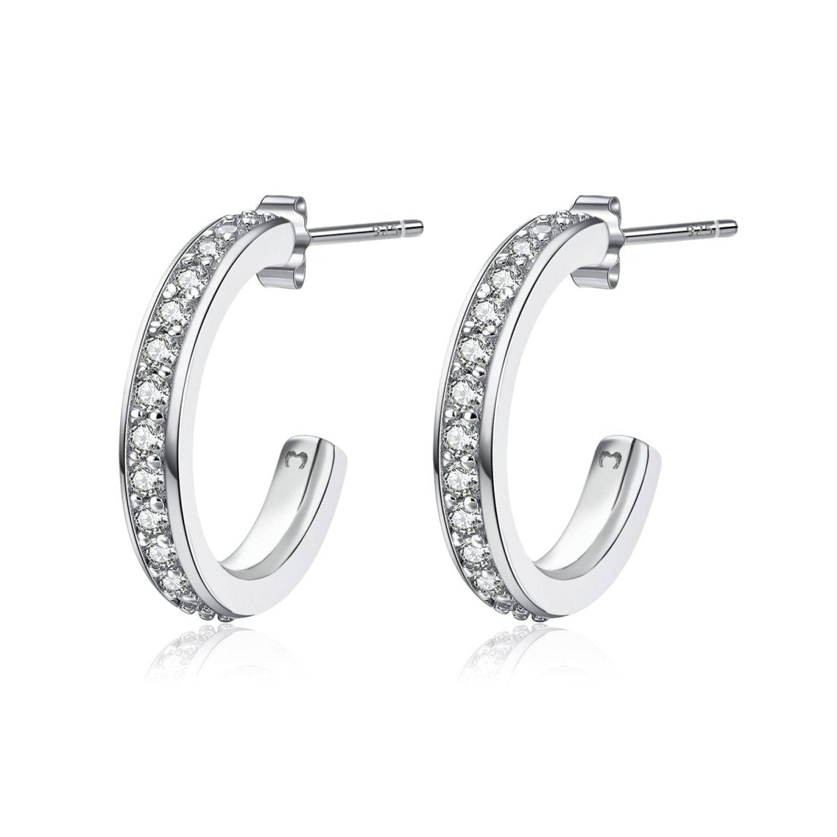 "Half Ring Radical" Earrings - Milas Jewels Shop