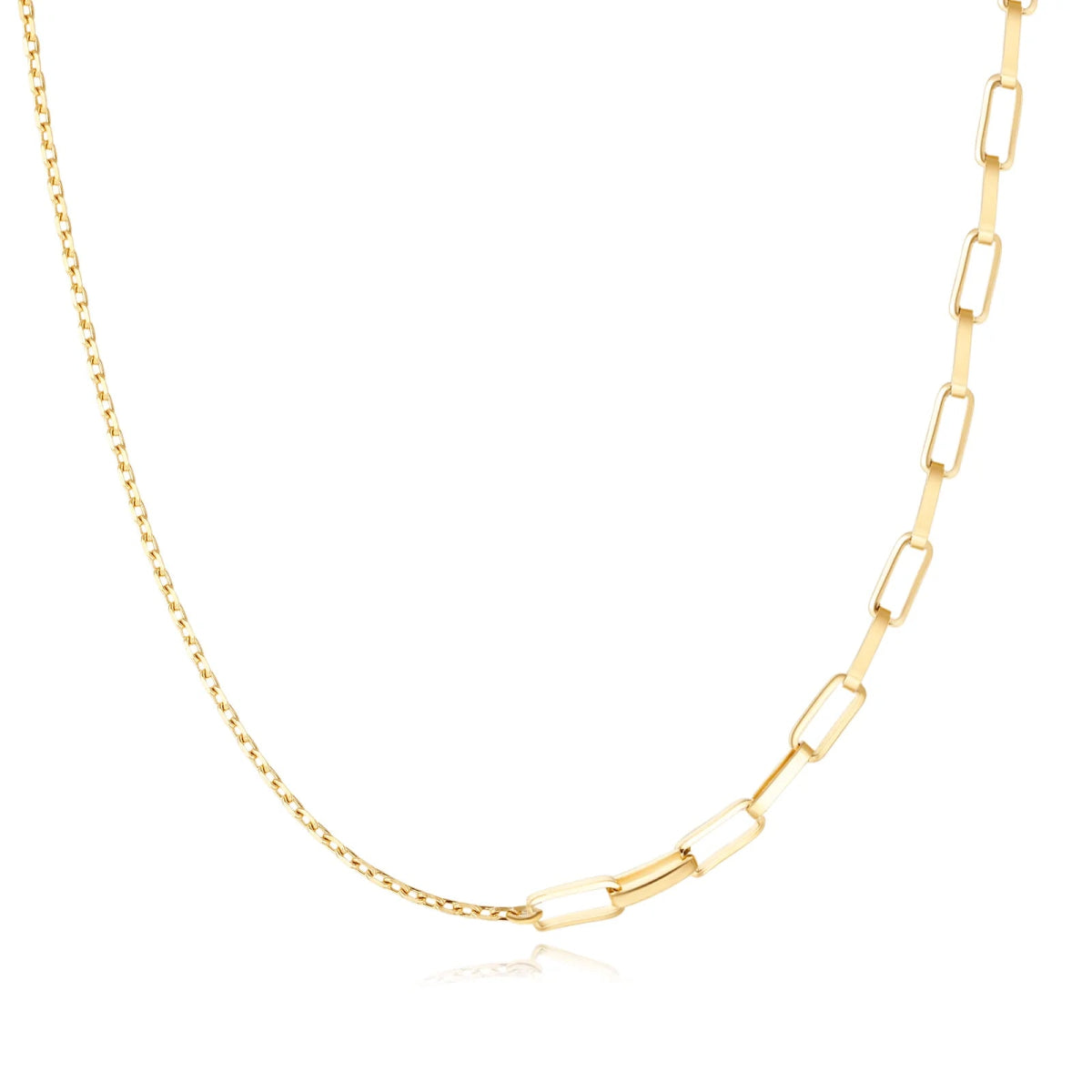 "Halves" Necklace - Milas Jewels Shop