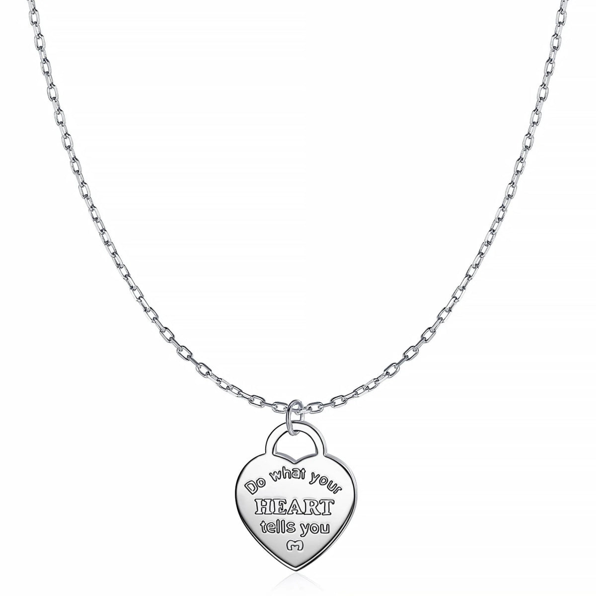 "Heart Message" Necklace - Milas Jewels Shop
