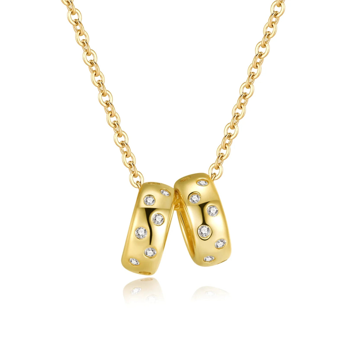 "Hoops" Necklace - Milas Jewels Shop