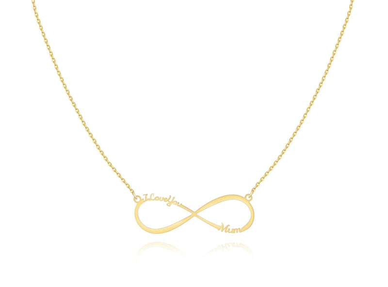 "I Love You Mum" Necklace - Milas Jewels Shop