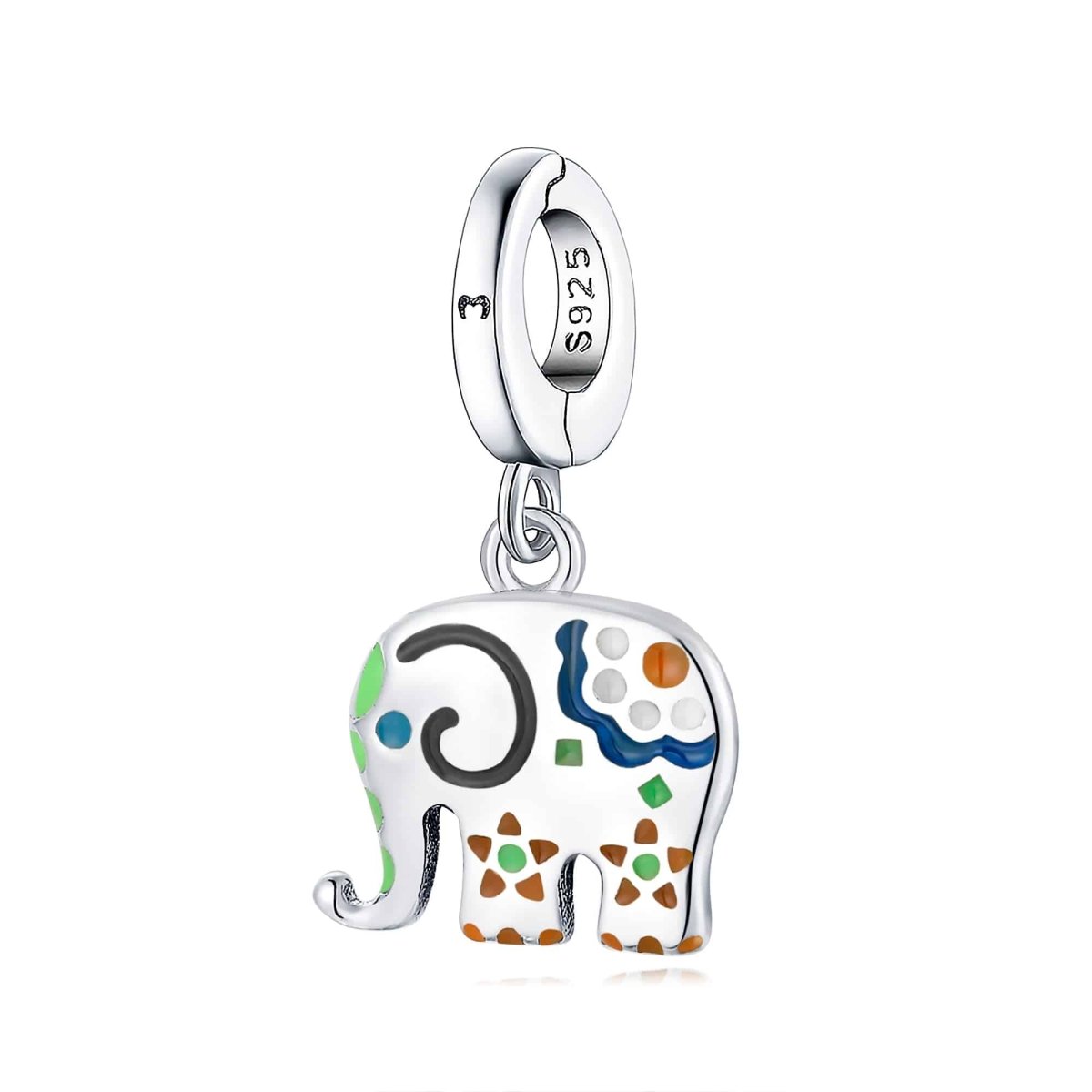"Indian Elephant" Charm - Milas Jewels Shop