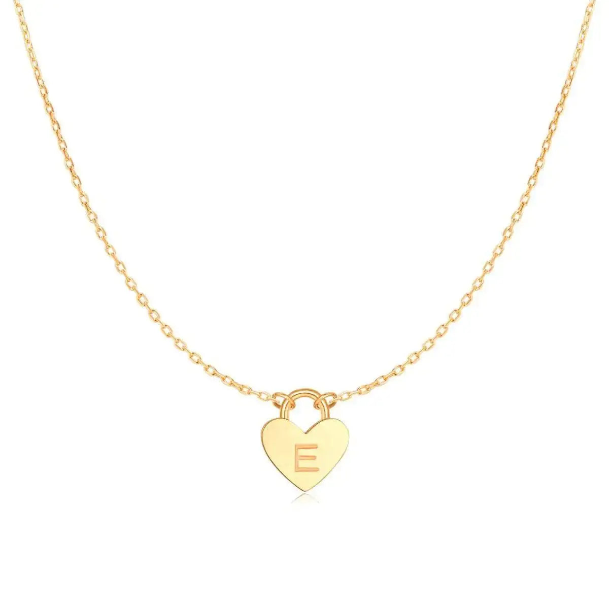 "Initial Heart" Necklace - Milas Jewels Shop