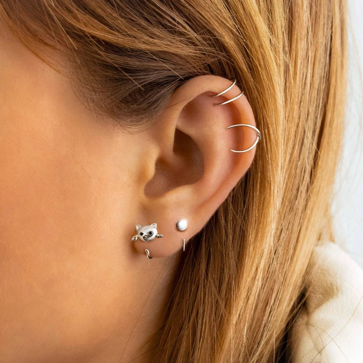 "Kittens" Earrings - Milas Jewels Shop