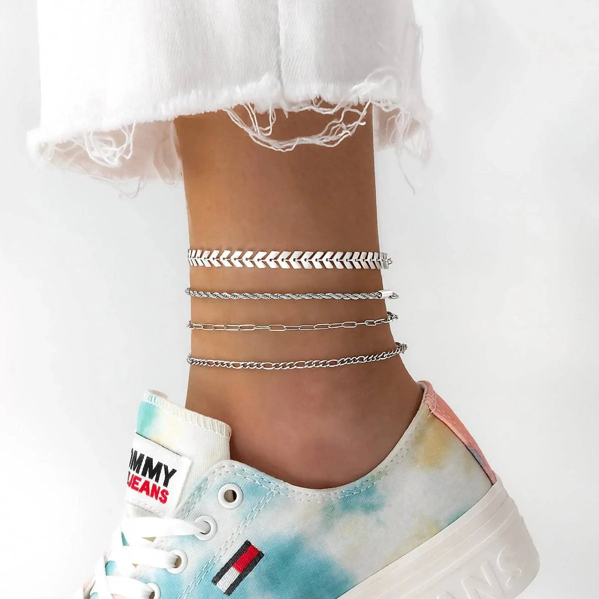 "Lace" Anklet - Milas Jewels Shop