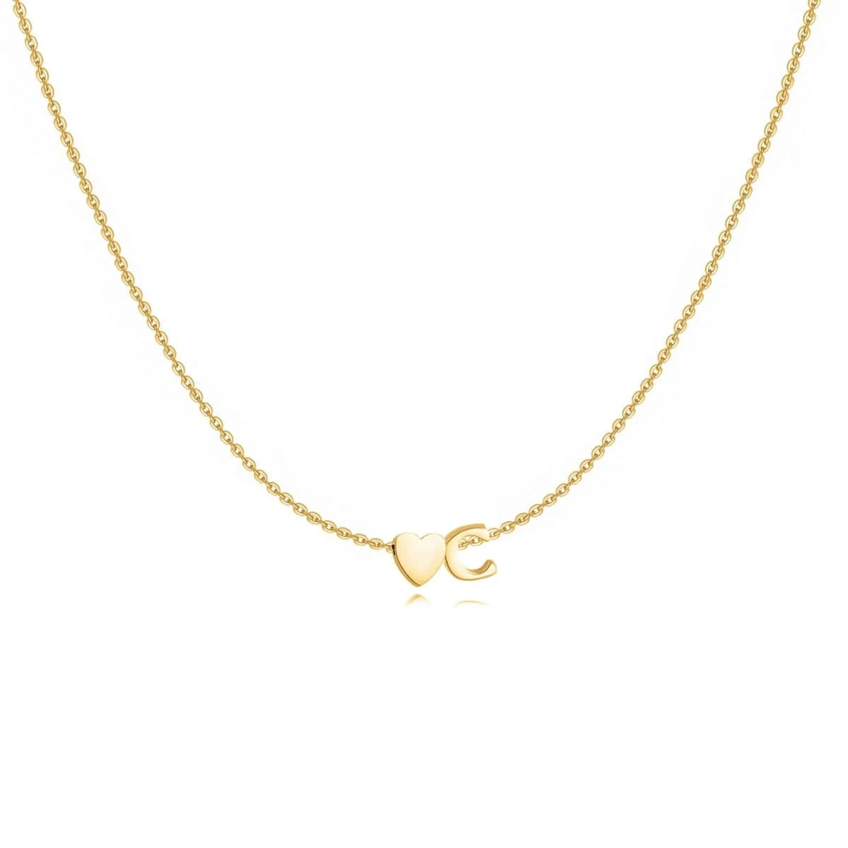 "Letter Love" Necklace - Milas Jewels Shop