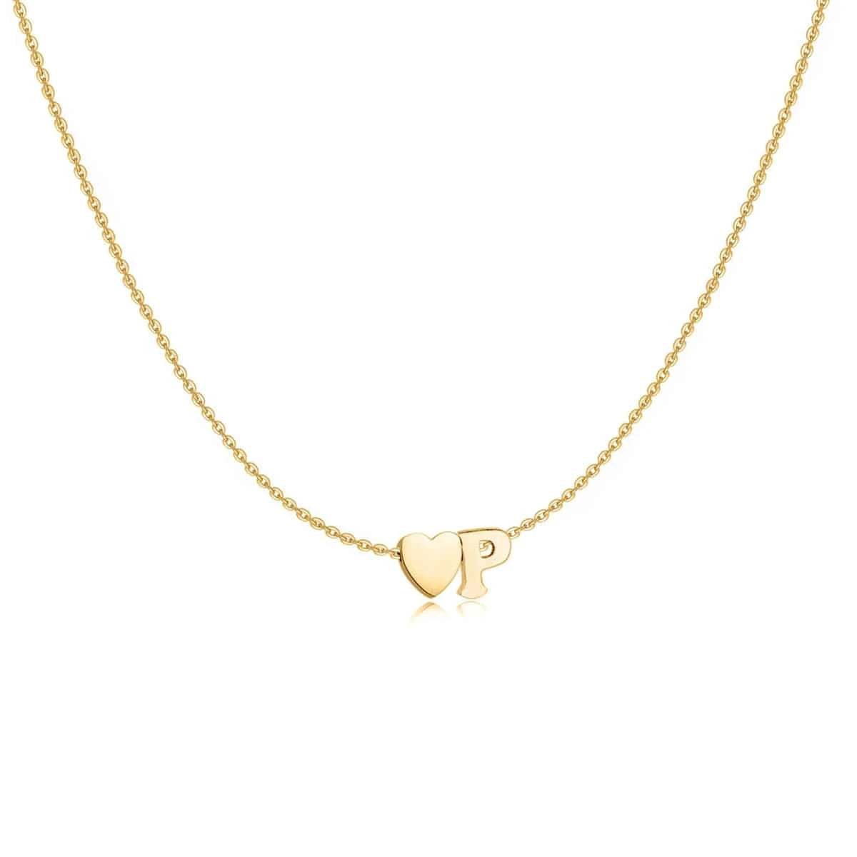 "Letter Love" Necklace - Milas Jewels Shop