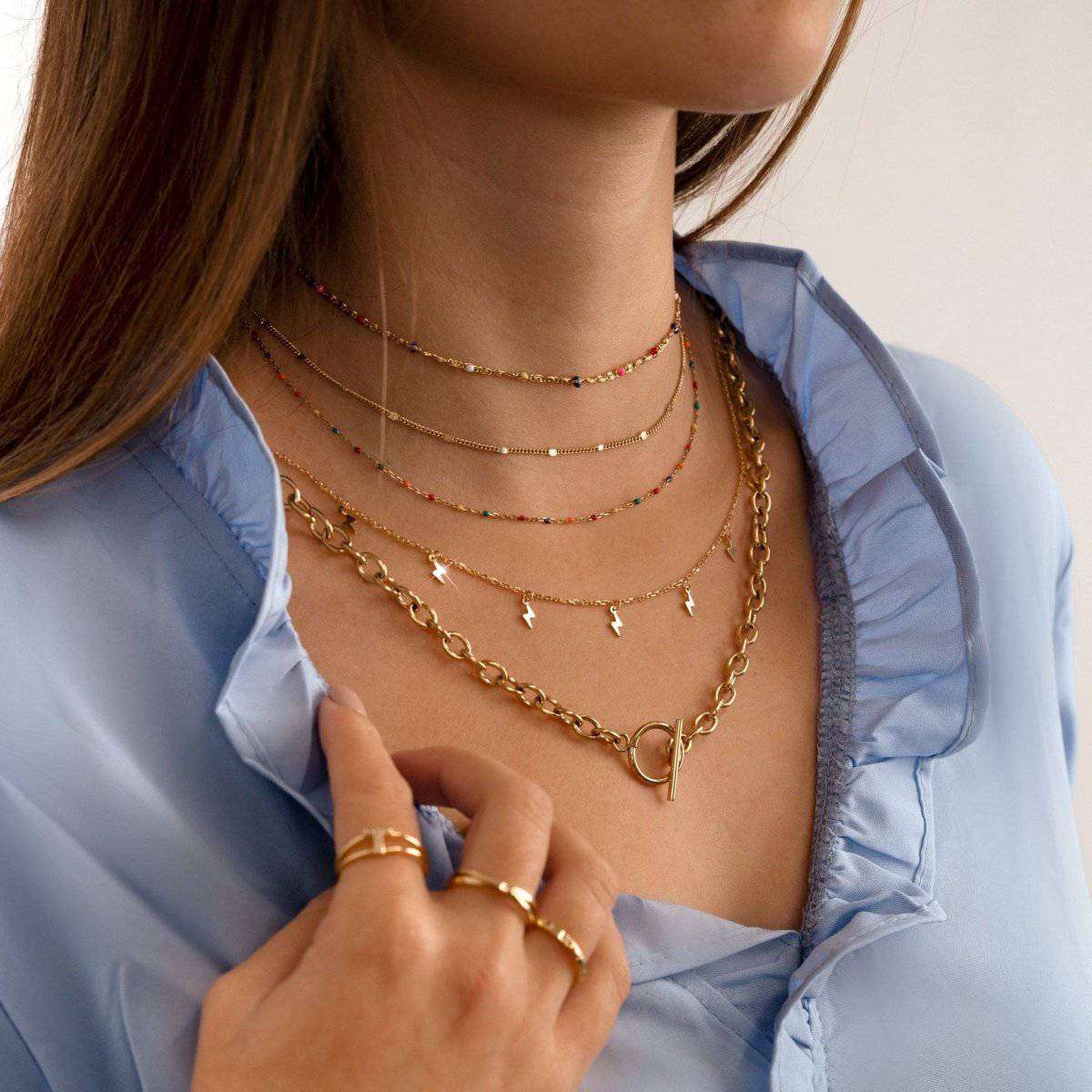 "Lightning Strikes" Necklace - Milas Jewels Shop