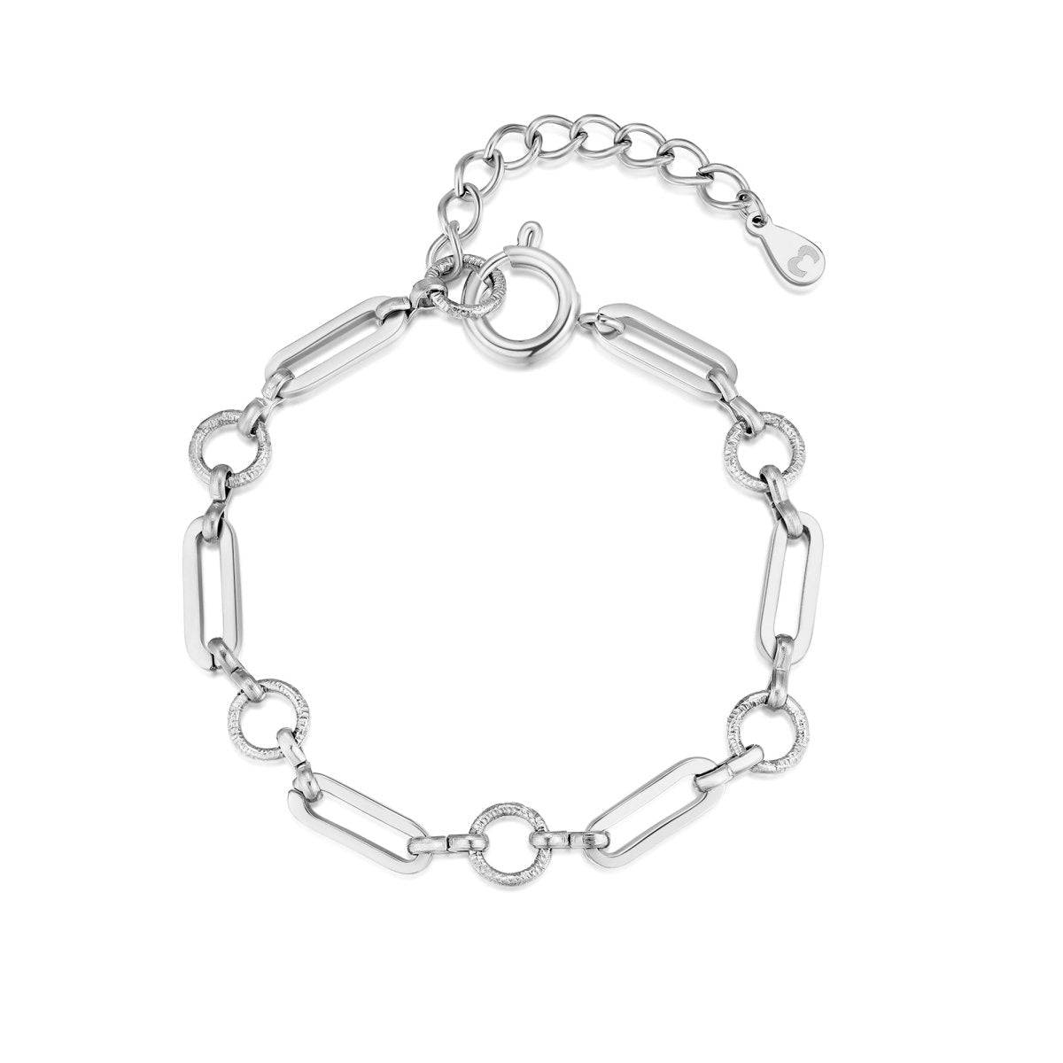 "Links and Circles" Bracelet - Milas Jewels Shop