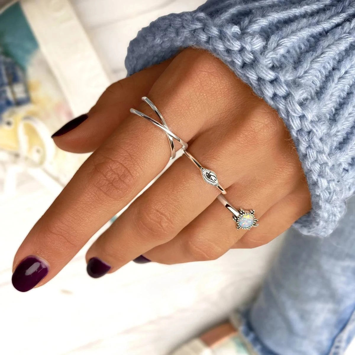 "Litmus Sun" Ring - Milas Jewels Shop