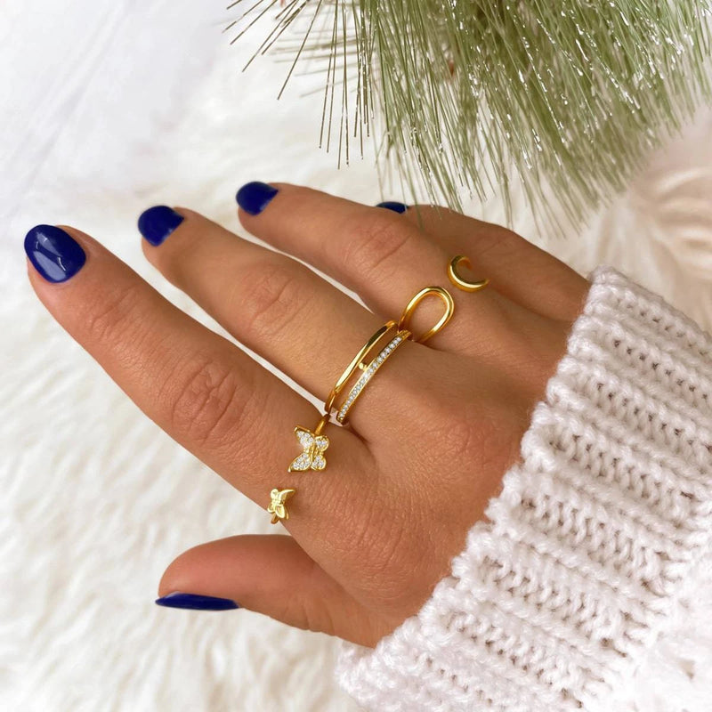 Little Butterflies Ring