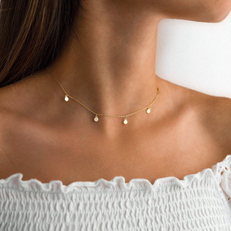 "Little Circles" Necklace - Milas Jewels Shop
