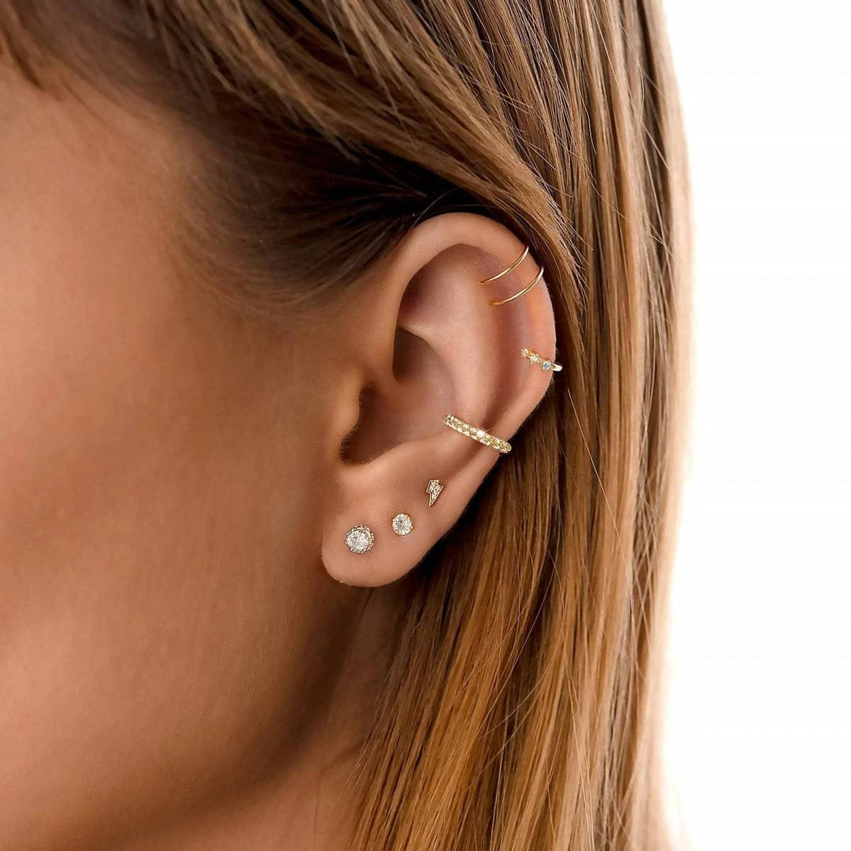 "Little Crown" Earrings - Milas Jewels Shop