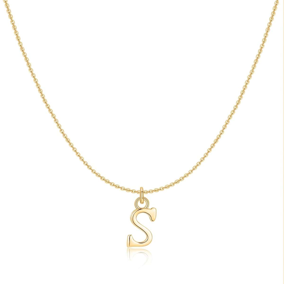 "Little Letter" Necklace - Milas Jewels Shop