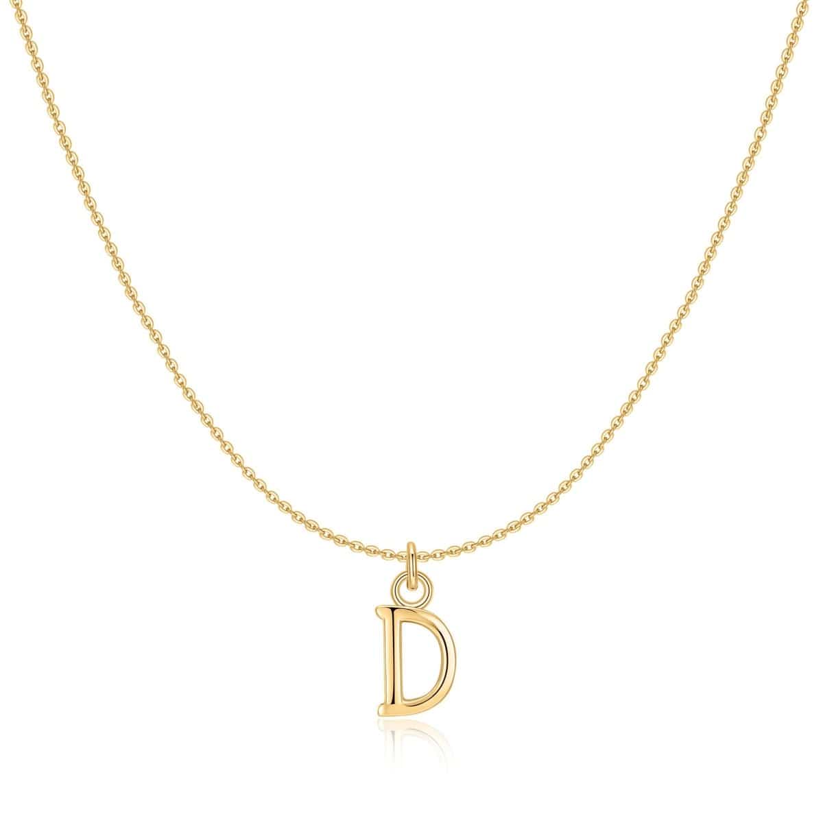 "Little Letter" Necklace - Milas Jewels Shop