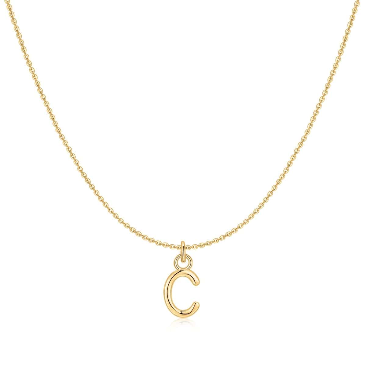 "Little Letter" Necklace - Milas Jewels Shop